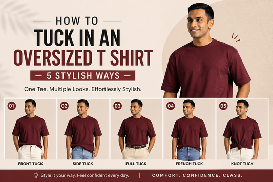 How to Tuck in an Oversized T Shirt – 5 Stylish Ways