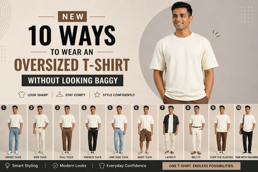 10 Ways to Wear an Oversized T-Shirt Without Looking Baggy