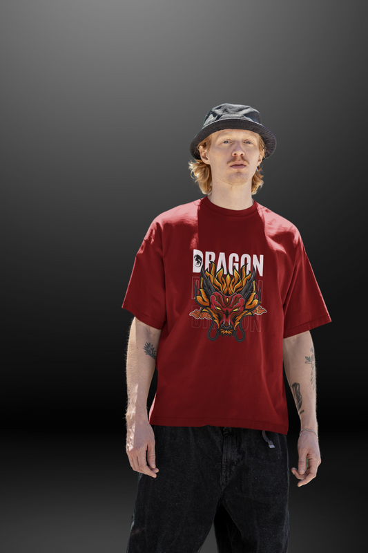 DRAGON UNISEX OVERSIZED TEE