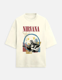 Graphic oversized t-shirt with bold print streetwear style
