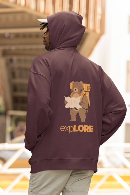 EXPLORE OVERSIZED MEN HOODIE
