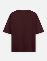 Maroon Oversized Tshirt