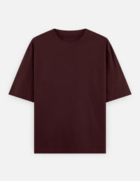 Maroon Oversized Tshirt