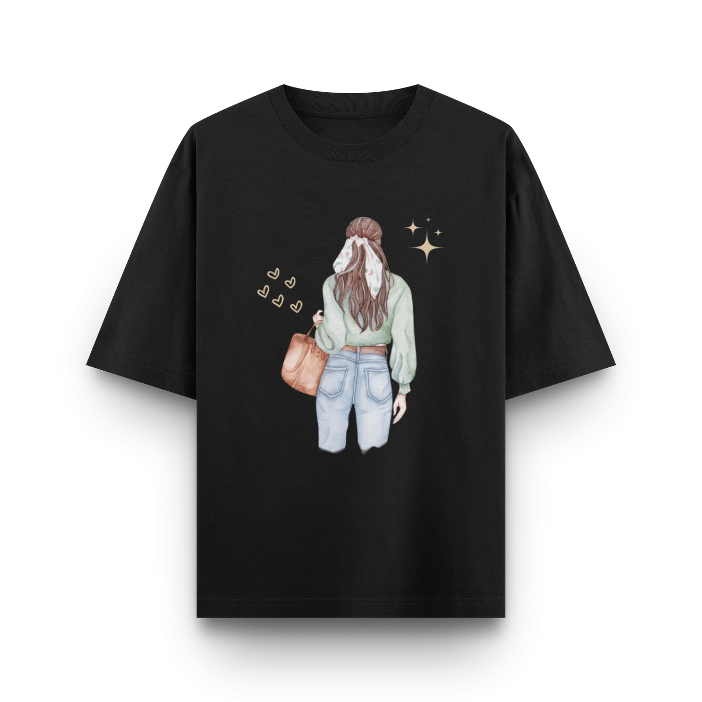 Women Graphic Oversize Tshirt