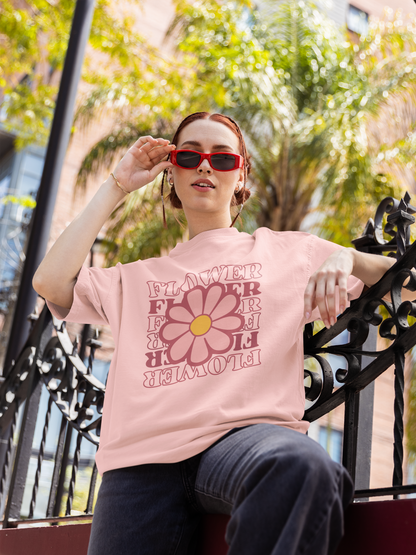 Blush Drop - Oversized Tee