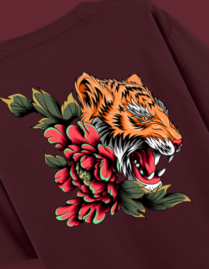 VIBRYK WILD ROAR OVERSIZED TEE