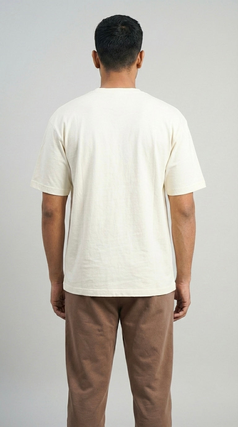 Comfortable baggy t-shirt for men in everyday wear