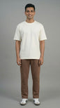 Trendy men’s oversized t-shirt with minimal design