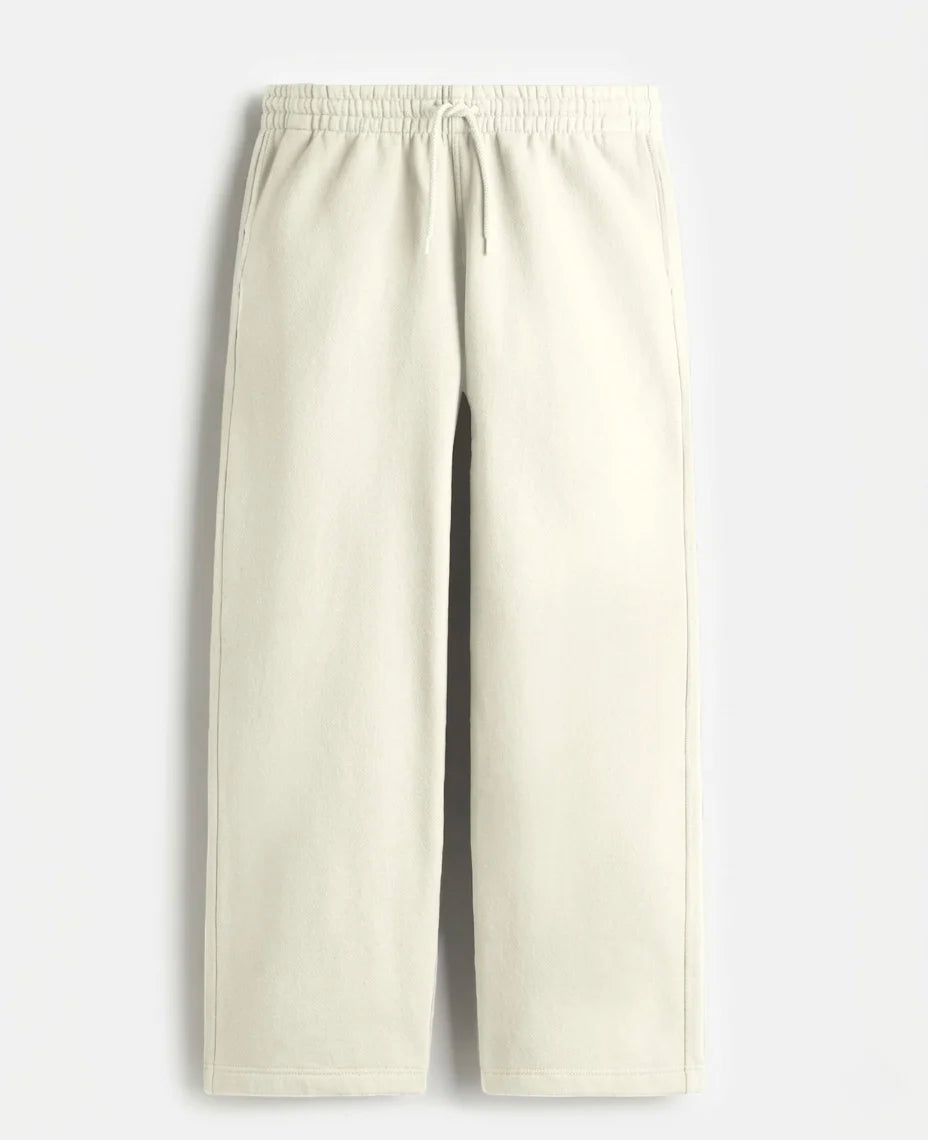 Soft cotton unisex sweatpants for lounging and travel