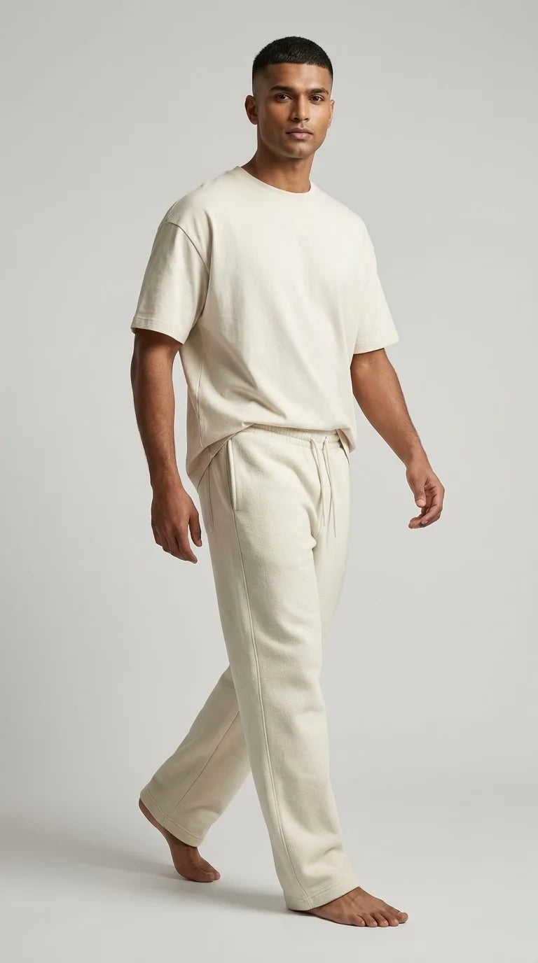 Unisex sweatpants with relaxed fit for everyday comfort