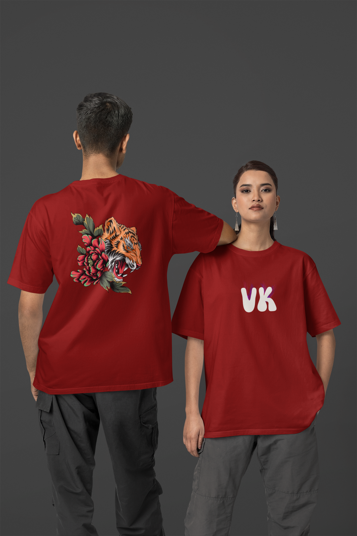 VIBRYK WILD ROAR OVERSIZED TEE