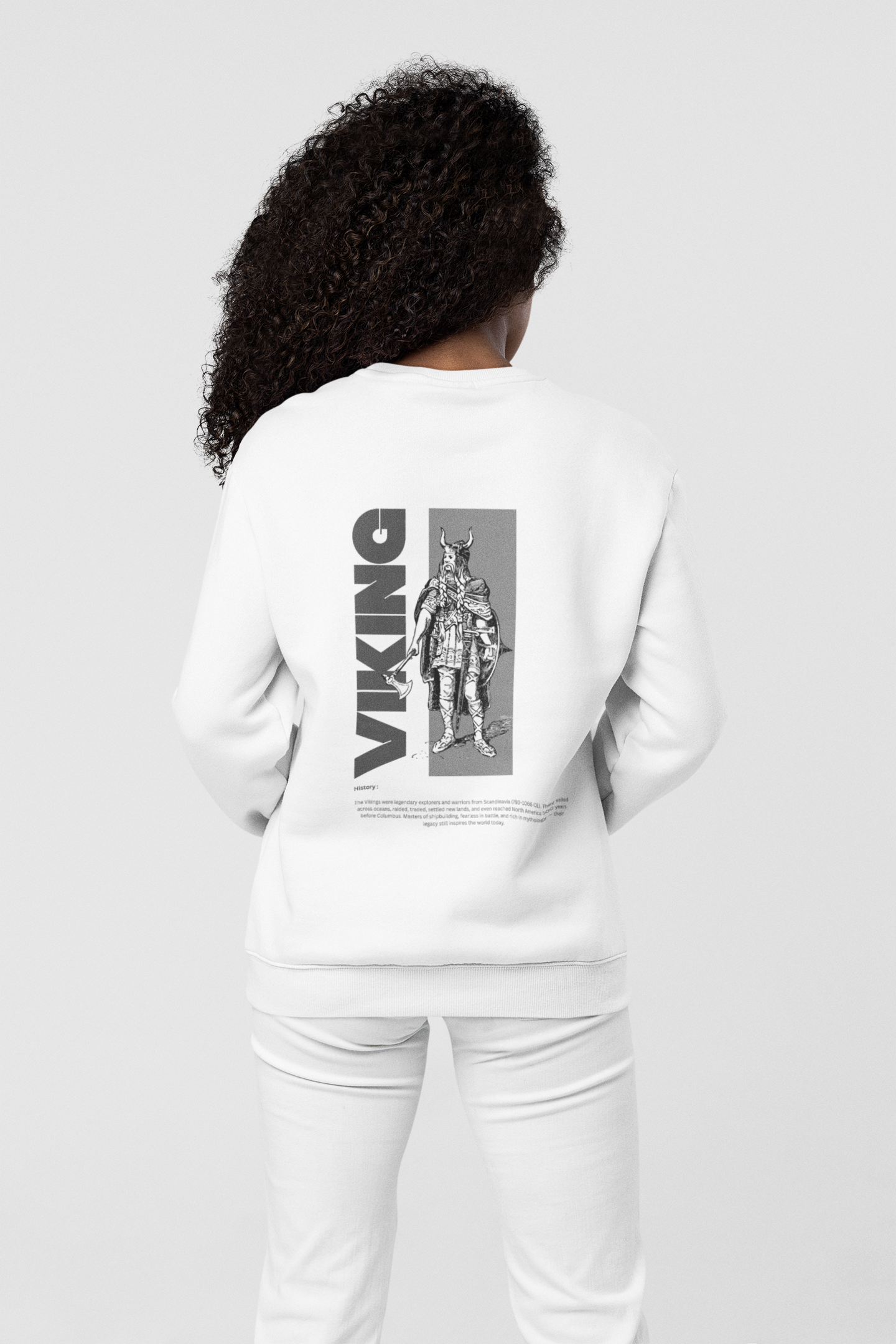 VIKING OVERSIZED WOMEN SWEATSHIRT