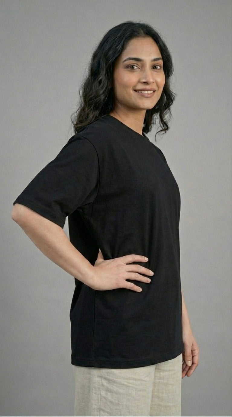 Comfortable baggy t-shirt for women in daily wear