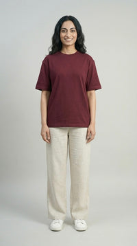 Comfortable baggy t-shirt for women in daily wear
