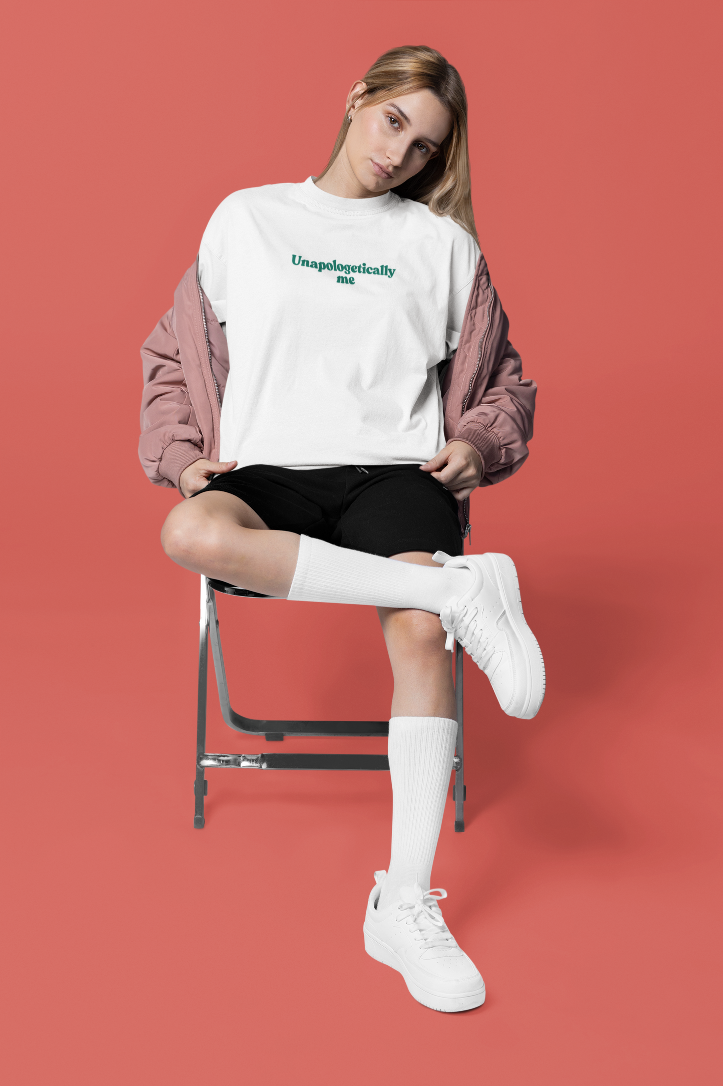 NO FILTER OVERSIZED COTTEN TEE
